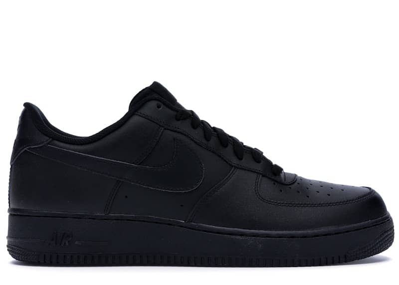 Nike Nike Air Force 1 Low '07 -- Triple Black — 