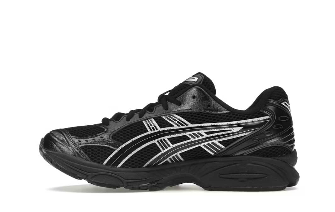  ASICS Gel-Kayano 14 -- Black / Silver —  — view 2