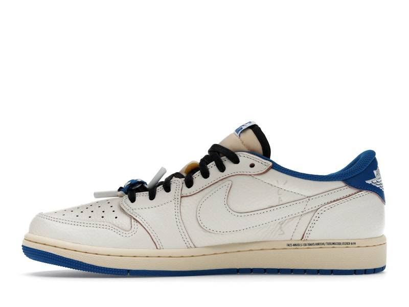 Jordan AJ1 Low Frag TS MilBlue —  — view 3