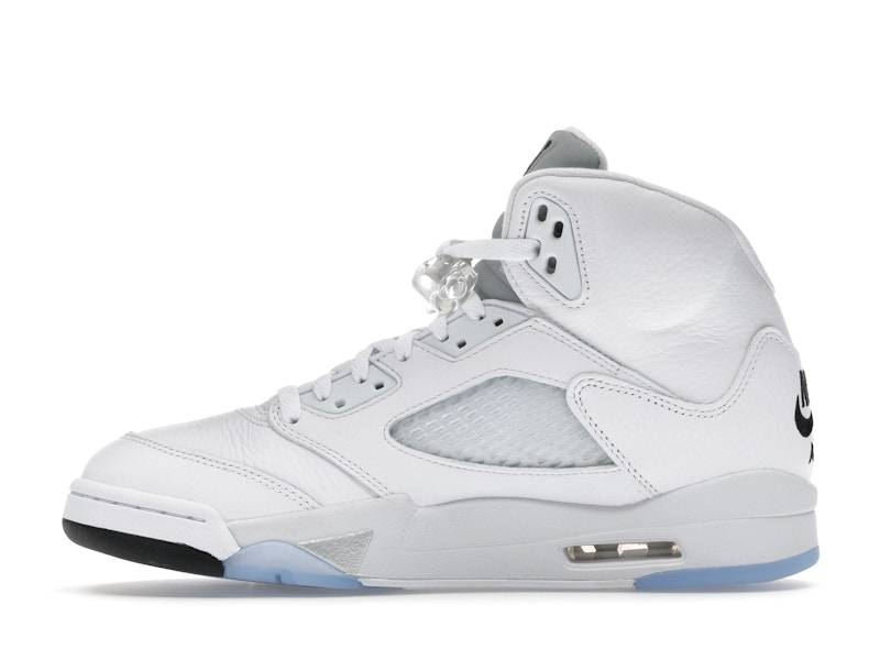 Jordan Air Jordan 5 Retro -- White Metallic (2026) —  — view 3
