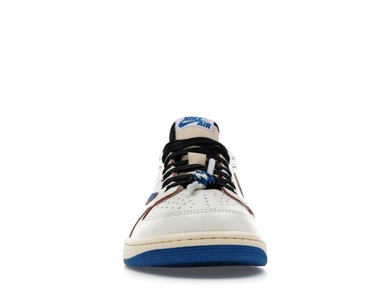 Jordan AJ1 Low Frag TS MilBlue —  — view 2