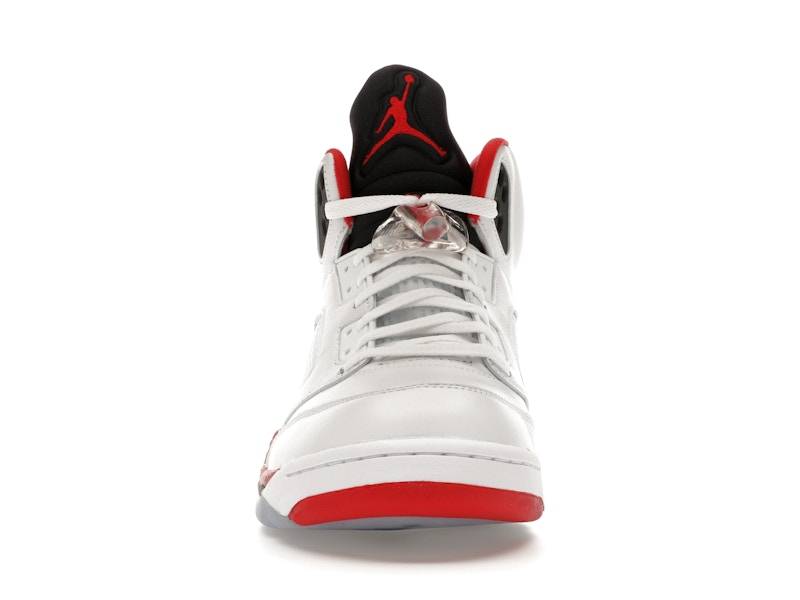 Jordan Air Jordan 5 Retro -- Fire Red Black Tongue (2025) —  — view 2