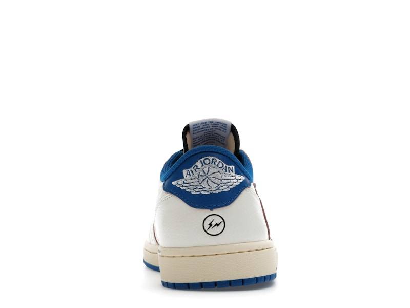 Jordan AJ1 Low Frag TS MilBlue —  — view 4