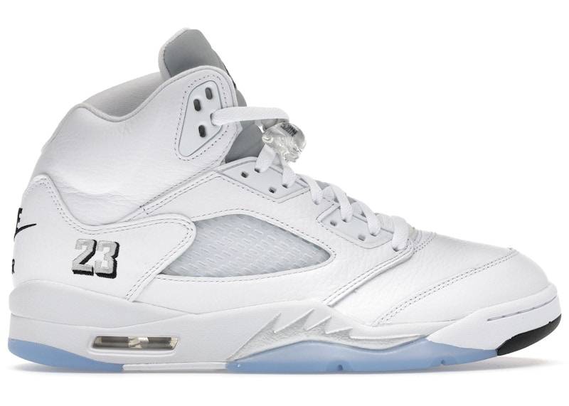 Jordan Air Jordan 5 Retro -- White Metallic (2026) — 