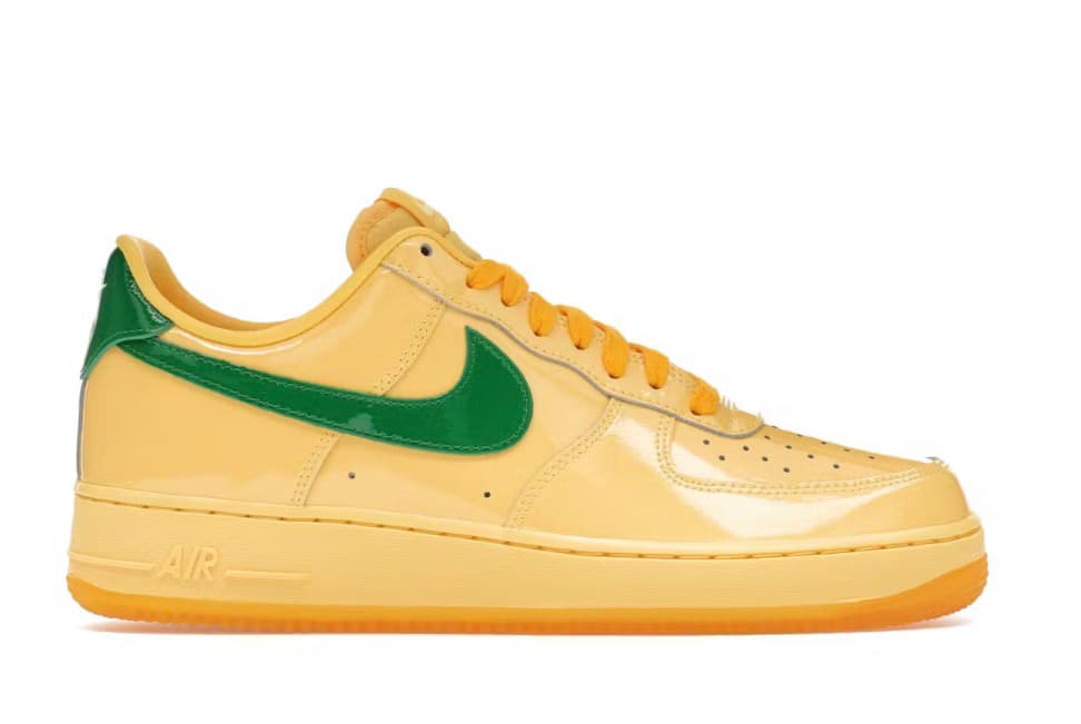  Nike Air Force 1 -- Patent Leather Gold