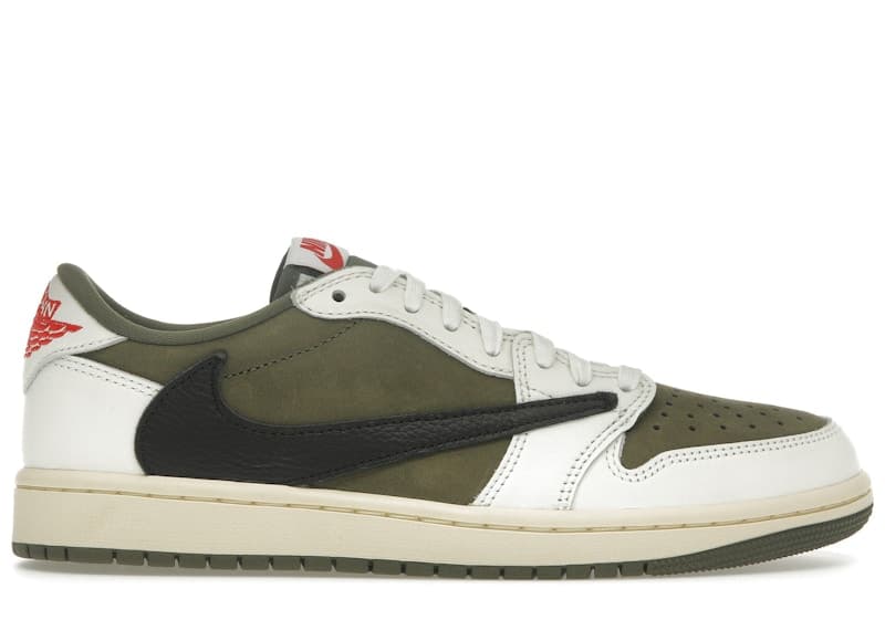 Jordan Air Jordan 1 Retro Low OG SP Travis Scott -- Medium Olive
